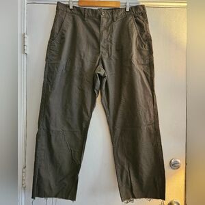 Vans Authenic Chino Loose Fit Green Khaki Pants 38x26